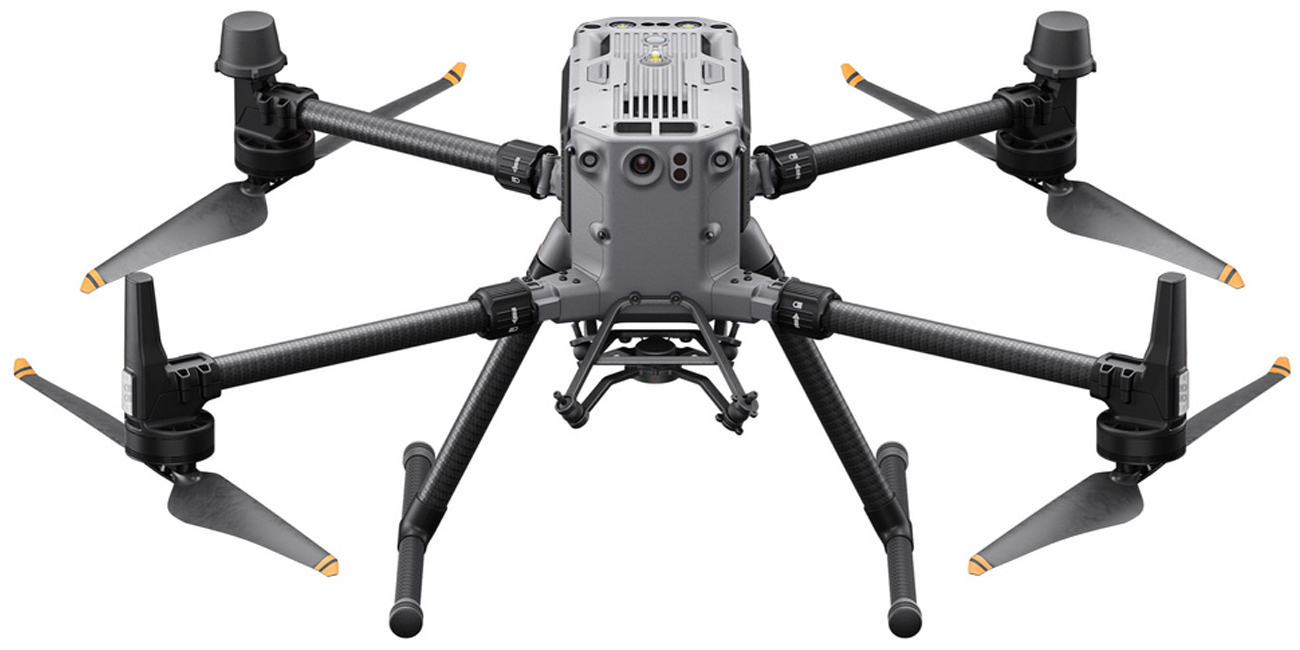 Dron DJI Matrice 350 RTK - Widok od przodu