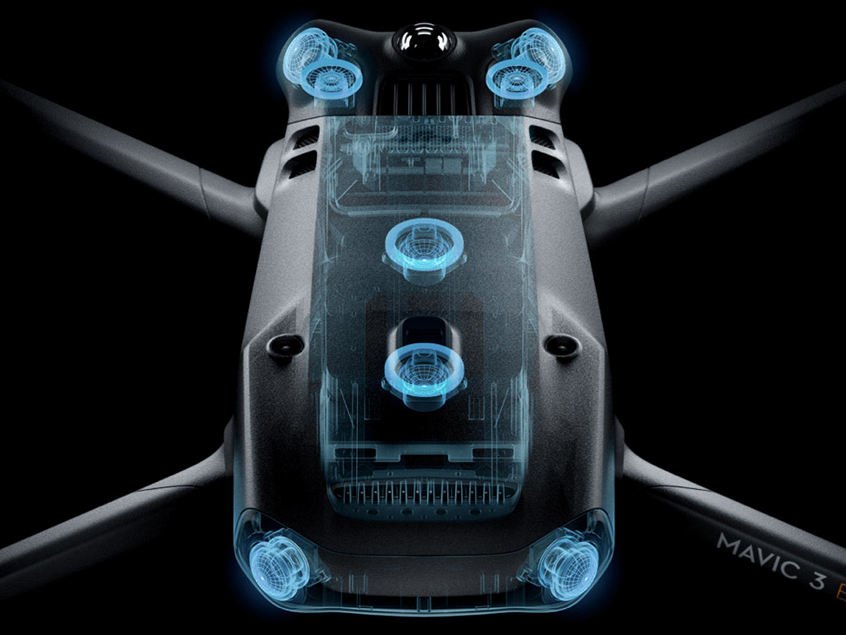 Dron DJI Mavic 3 Enterprise - Akumulatory zoptymalizowane pod kątem wydajności
