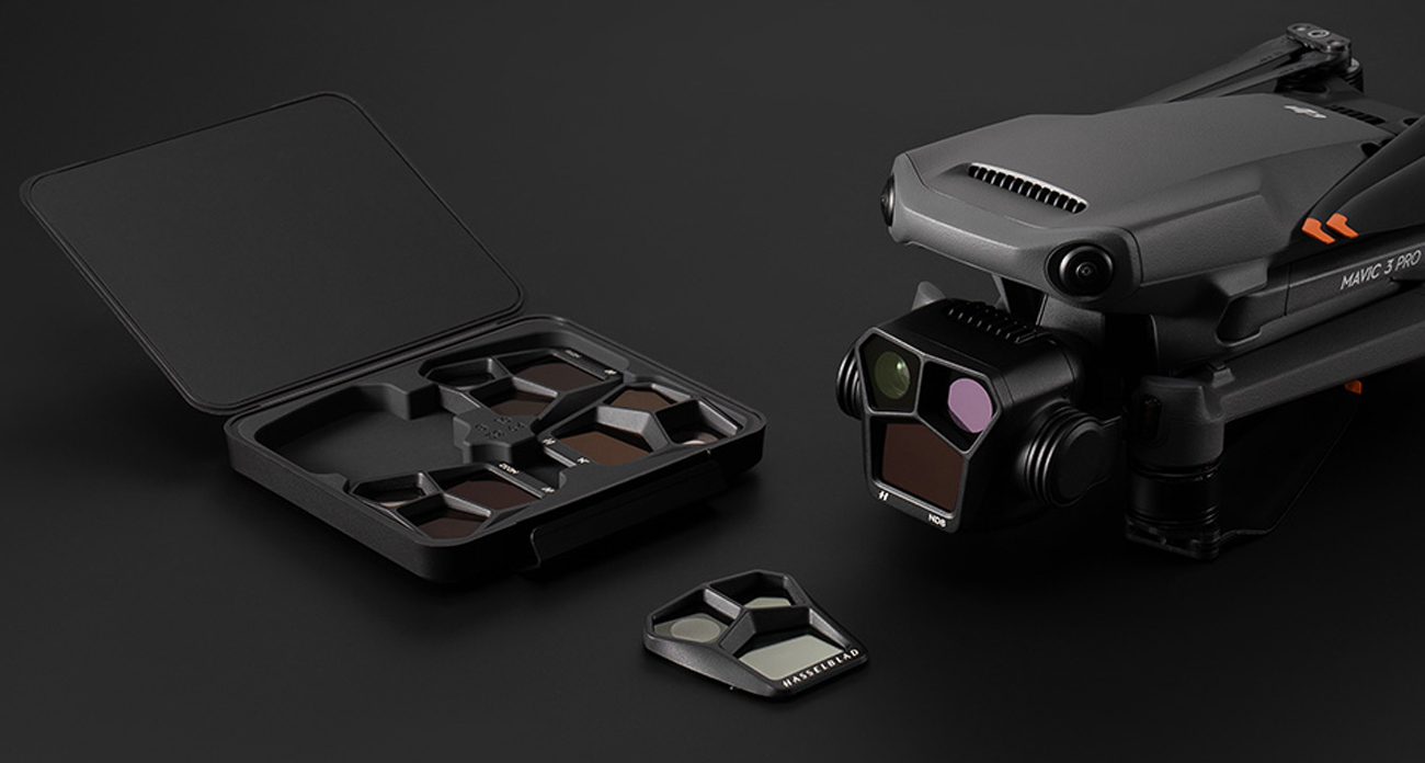 Zestaw filtrów DJI ND (8/16/32/64) do Mavic 3 Pro - Grafika lifestyle