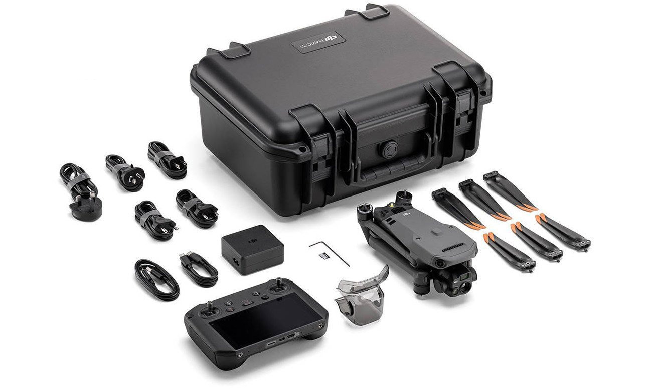 Dron DJI Mavic 3 Thermal - Zawartość zestawu DJI Mavic 3 + DJI Care (1 rok)