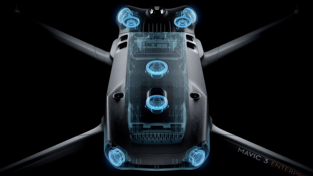 Dron DJI Mavic 3 Thermal - Akumulatory zoptymalizowane pod kątem wydajności