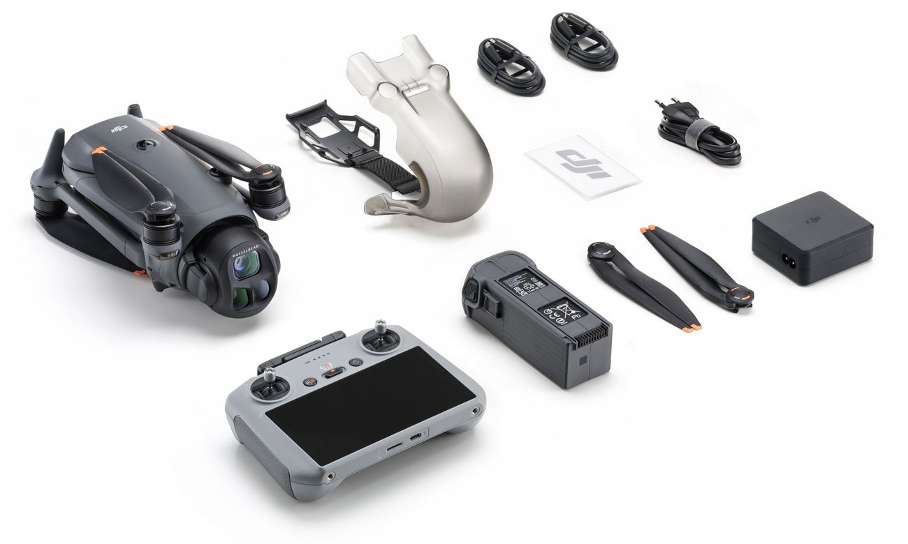 Zawartość zestawu DJI Mavic 4 Pro z kontrolerem RC 2