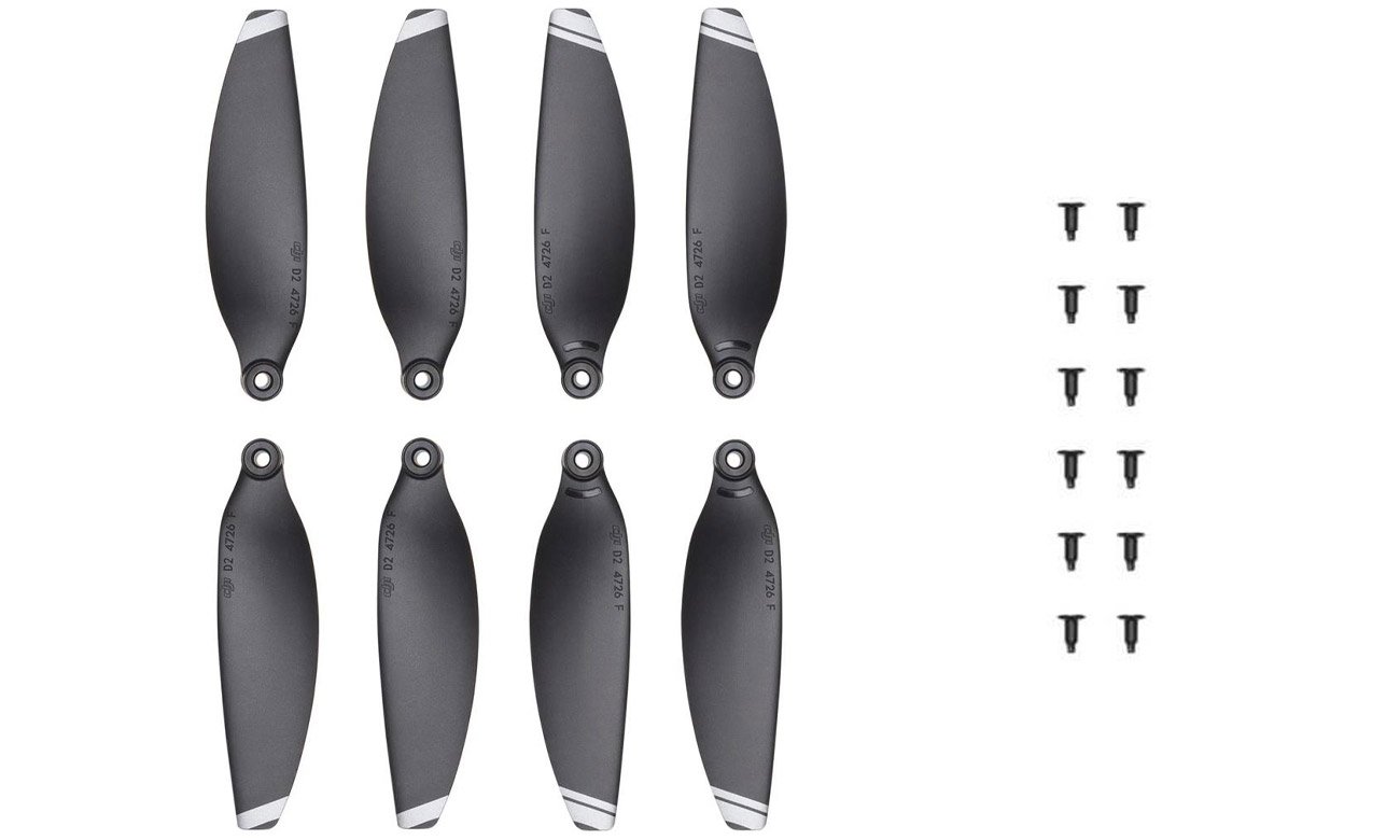 Śmigła DJI do drona Mavic Mini (4 sztuki) + śruby - Widok ogólny