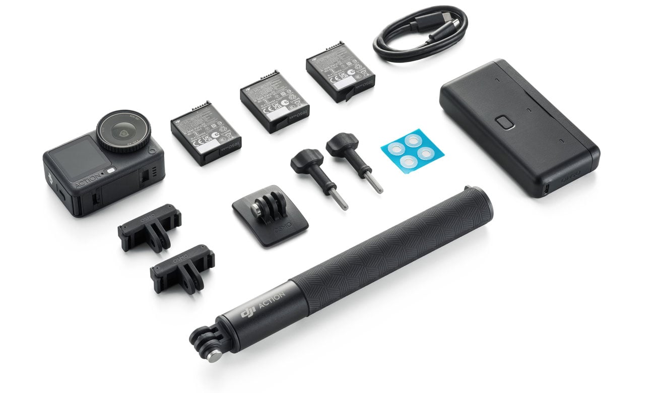 Zawartość DJI Osmo Action 6 Adventure Combo