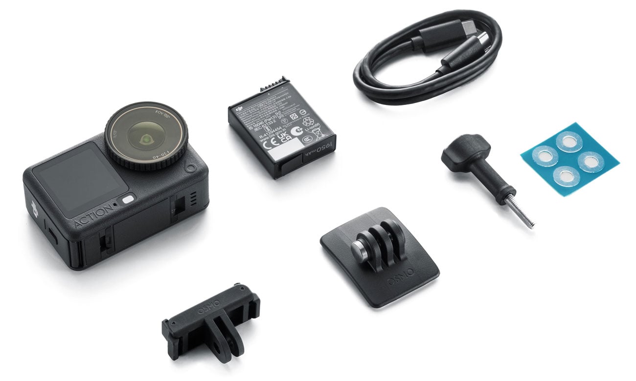 Zawartość DJI Osmo Action 6 Standard Combo