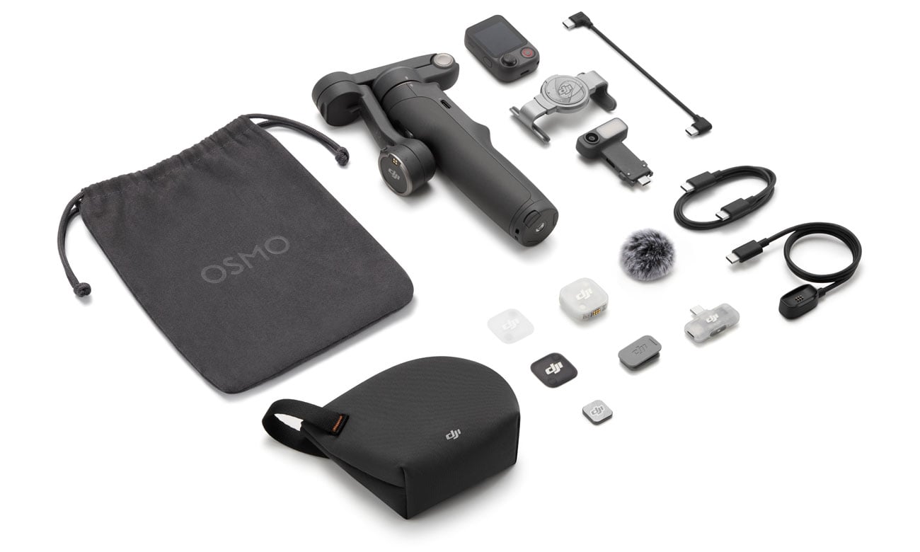 Zawartość zestawu DJI Osmo Mobile 8P Creator Combo