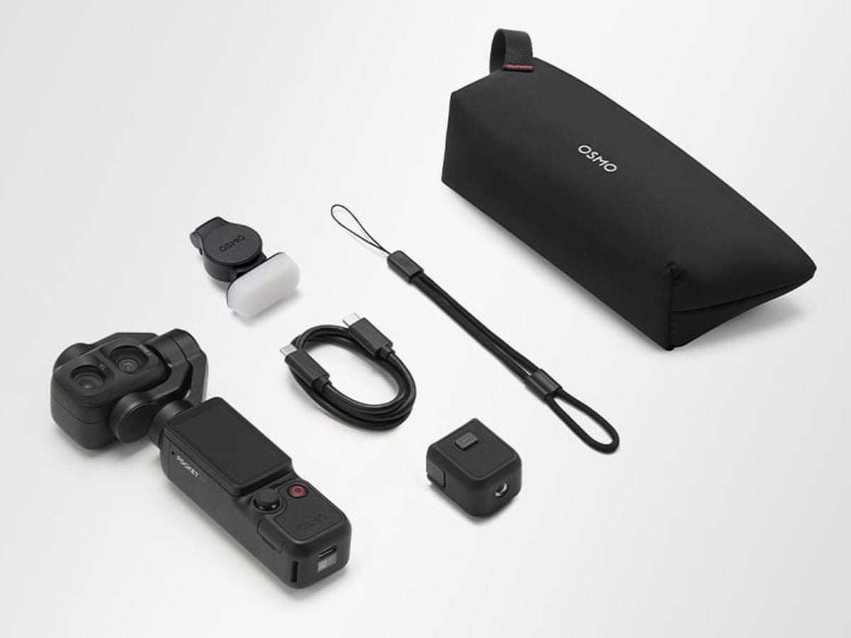 Zawartość zestawu Osmo Pocket 4P Standard Combo