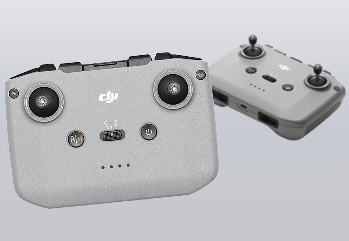 DJI RC-N3 Remote Controller - Widok ogólny, grafika z tłem