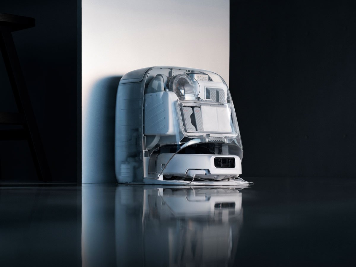 Robot sprzątający DJI ROMO P - Grafika lifestyle