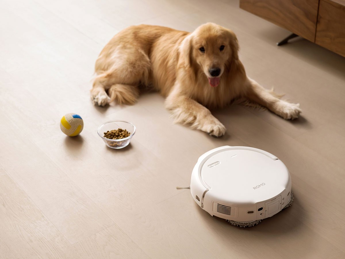 Robot sprzątający DJI ROMO S - Grafika lifestyle