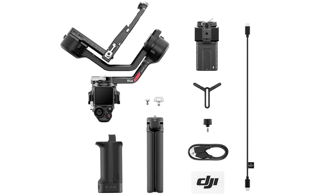 DJI RS 4 gimbal - стандартний комплект