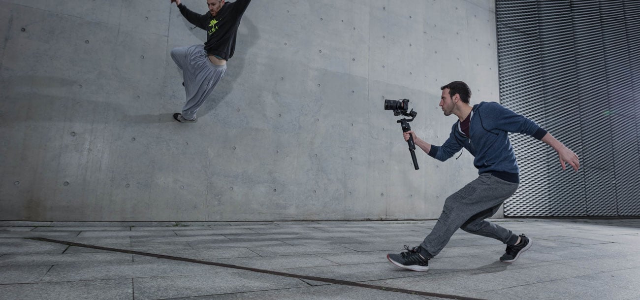 DJI Ronin S - Nagranie w ruchu