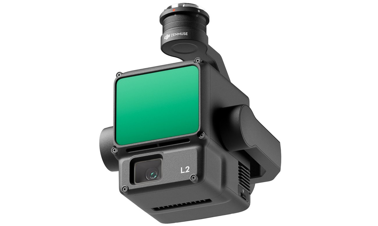 Kamera do drona DJI Zenmuse L2 - Widok od dołu pod kątem