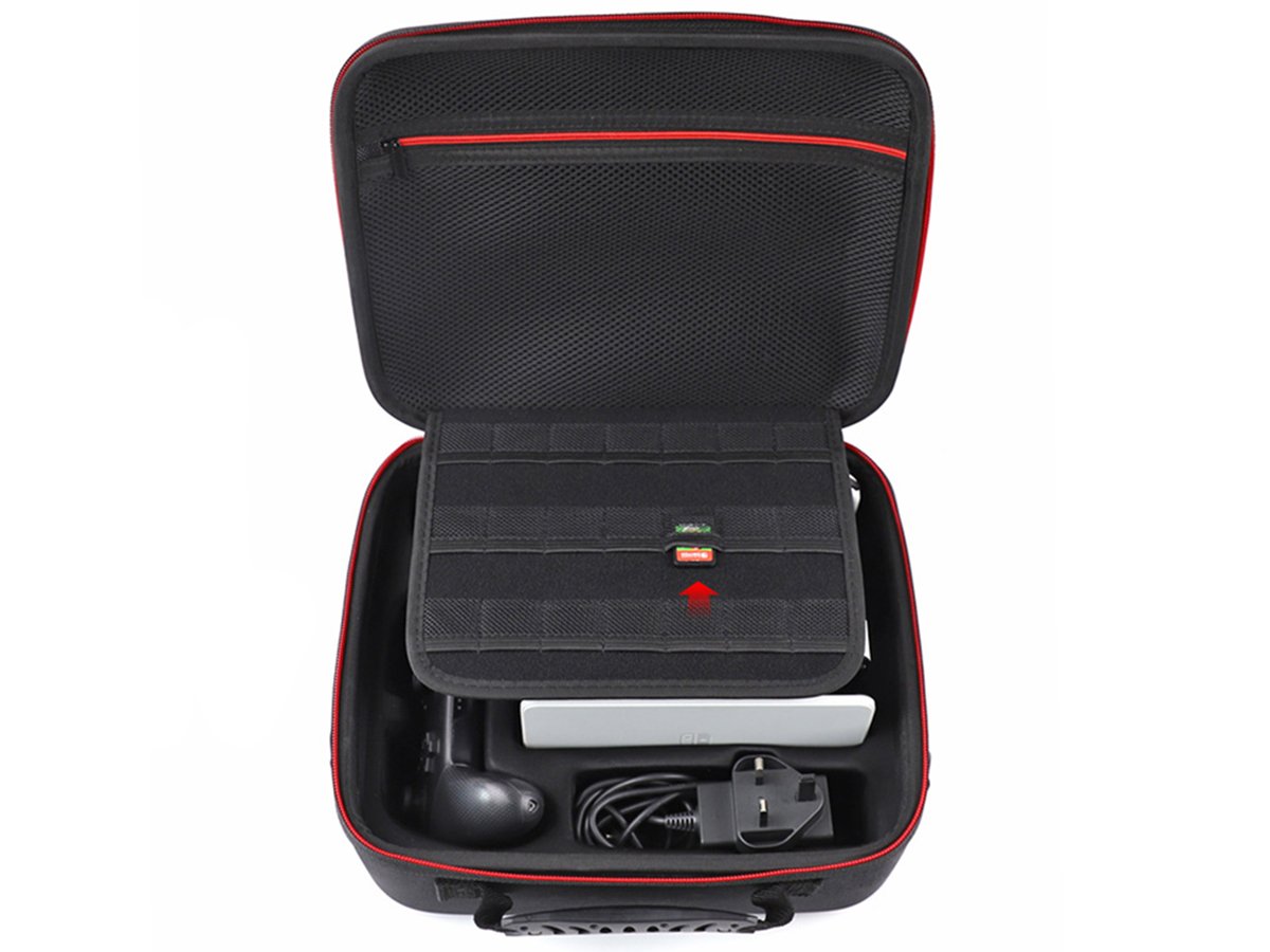 Torba Dobe TNS-1898B na konsolę Nintendo Switch - Widok wnętrza