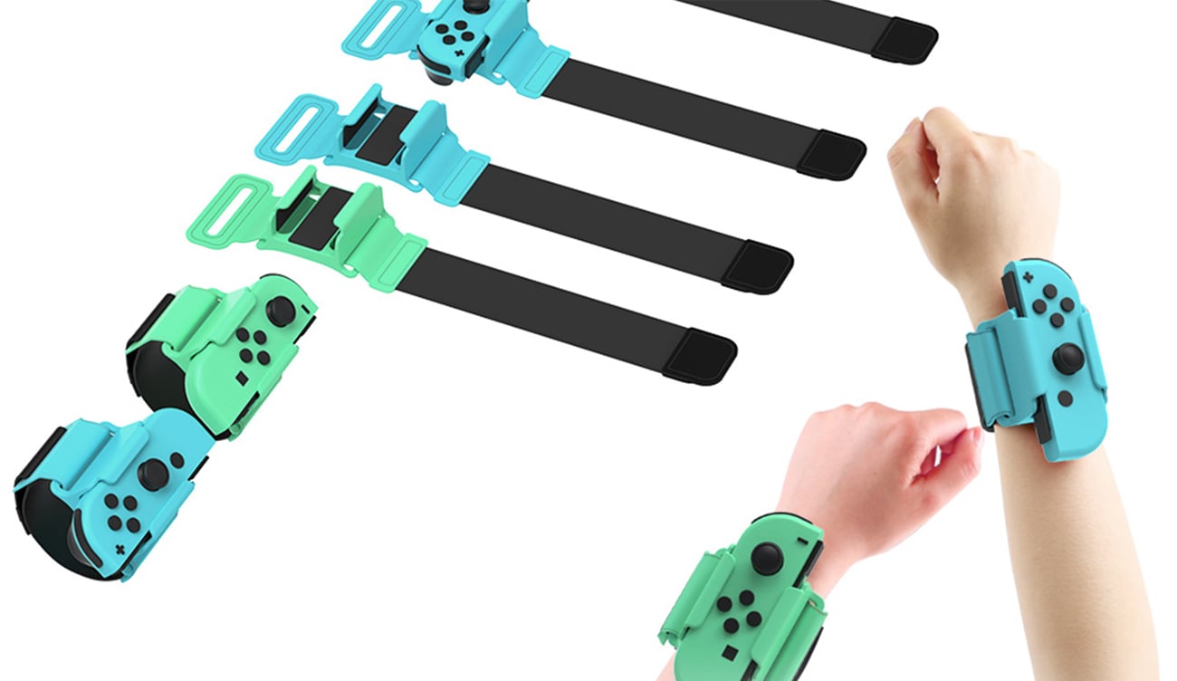 Opaska na rękę Dobe TNS-2126B do gier ruchowych na Nintendo Switch - Grafika