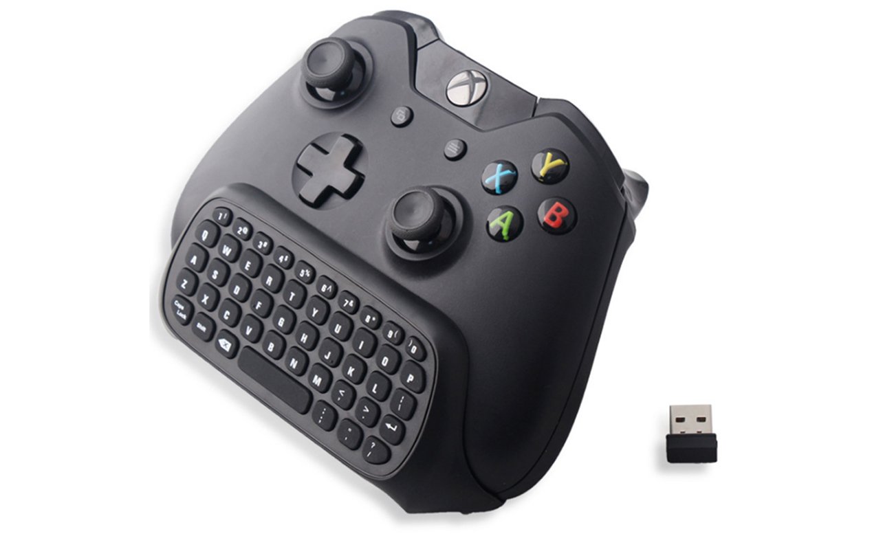 Dobe Tastatur für Xbox Series X|S und Xbox One Controller Schwarz - Gesamtansicht