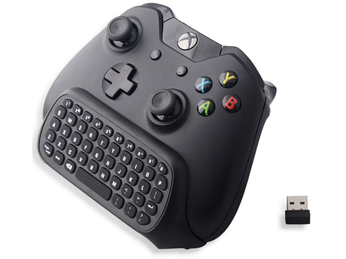 Dobe Tastatur für Xbox Series X|S und Xbox One Controller Schwarz - Gesamtansicht