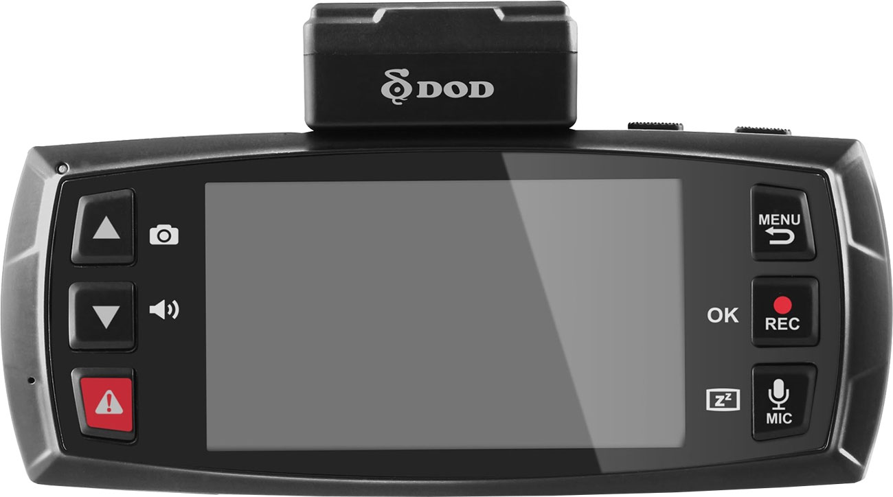 DOD LS475W Widok z tyłu, ekran