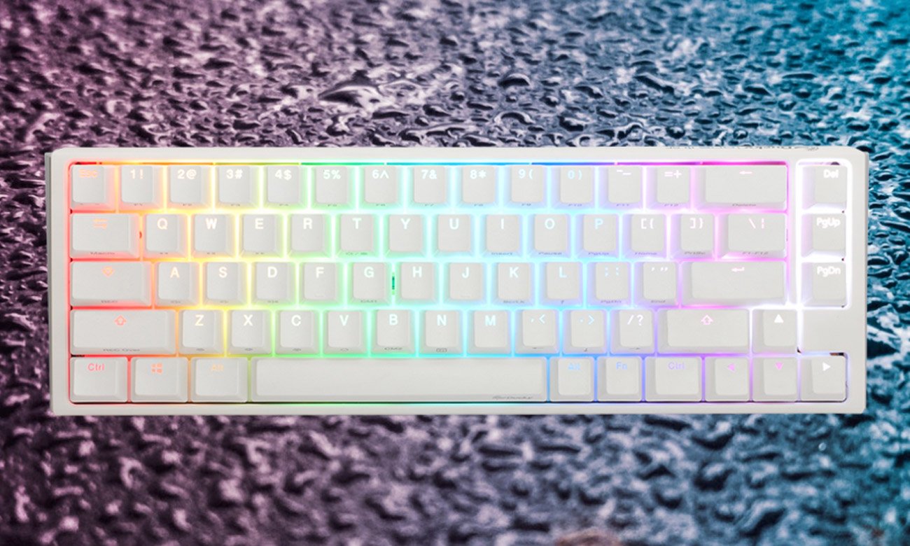 Graj i zwyciężaj z klawiaturą Ducky One 3 Classic White SF