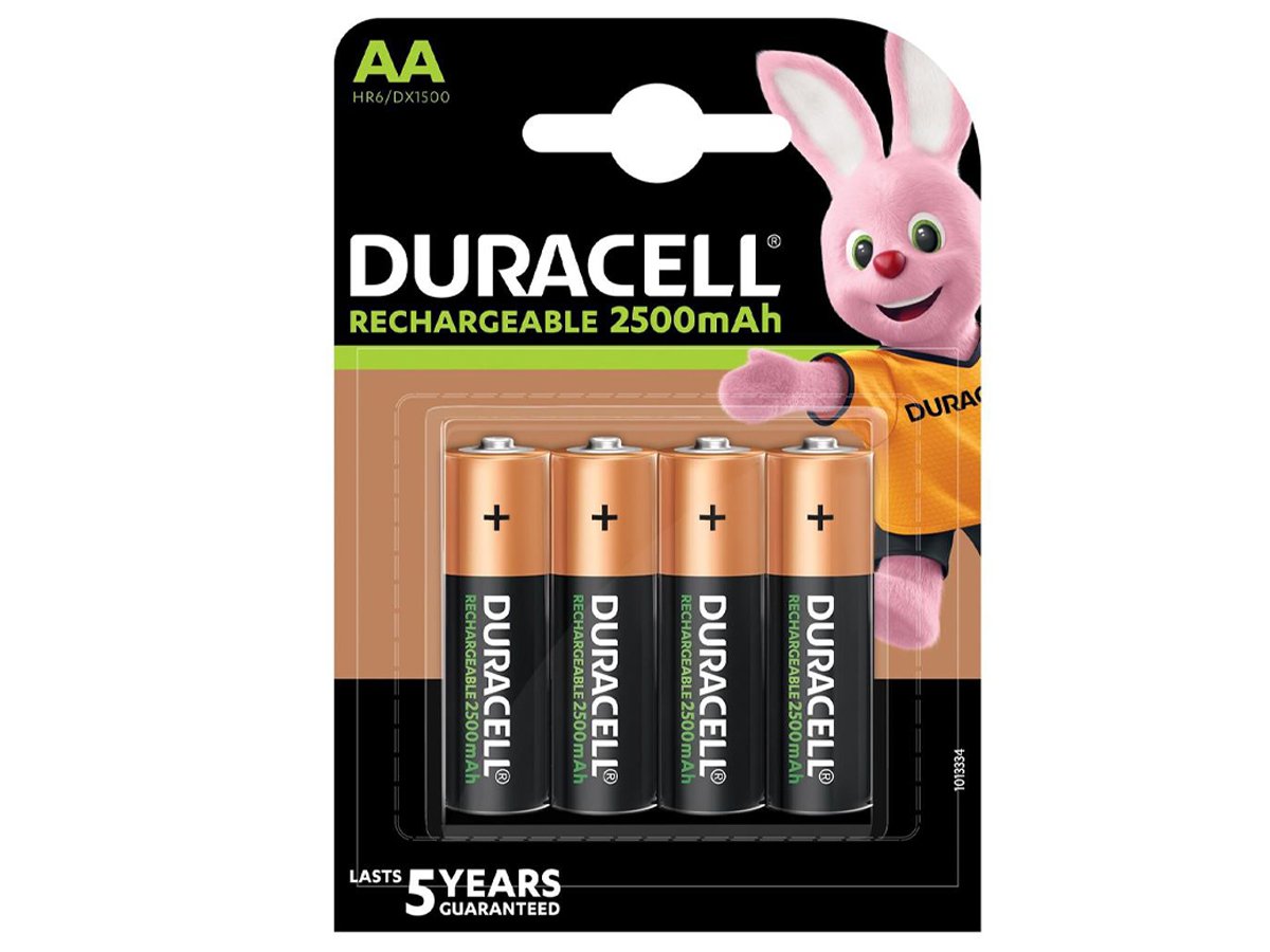 Duracell Akku AA/LR6 2400/2500mAh 4 Stück Blister