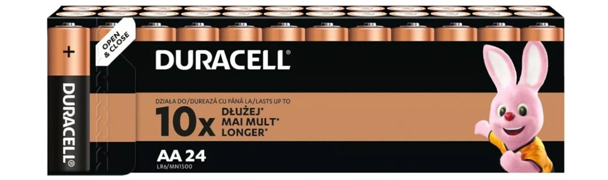 Baterie Duracell Basic AA/LR6 12 szt. blister