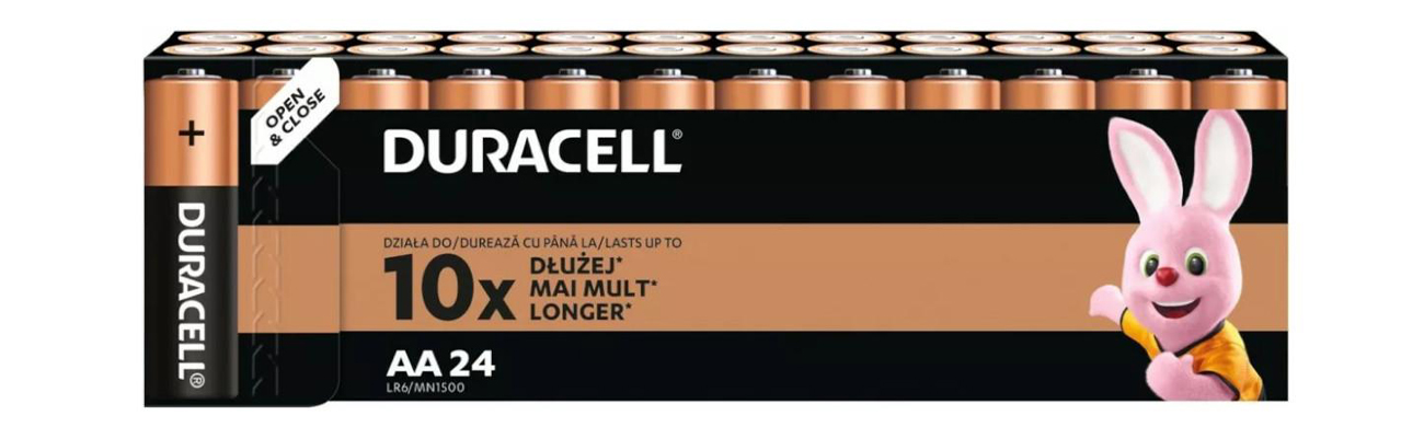 Baterie Duracell Basic AA/LR6 24 szt. blister