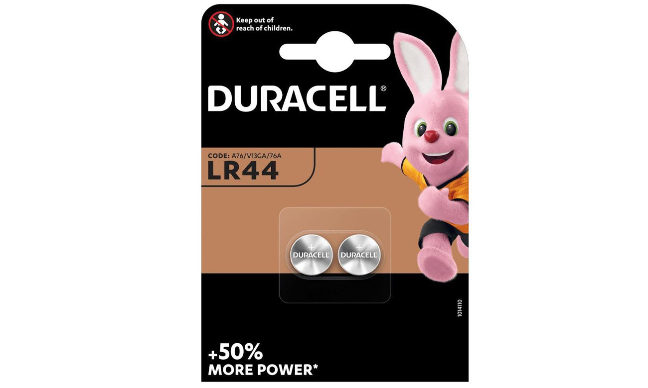 Batterie Duracell LR44 1.5V 2 Stück