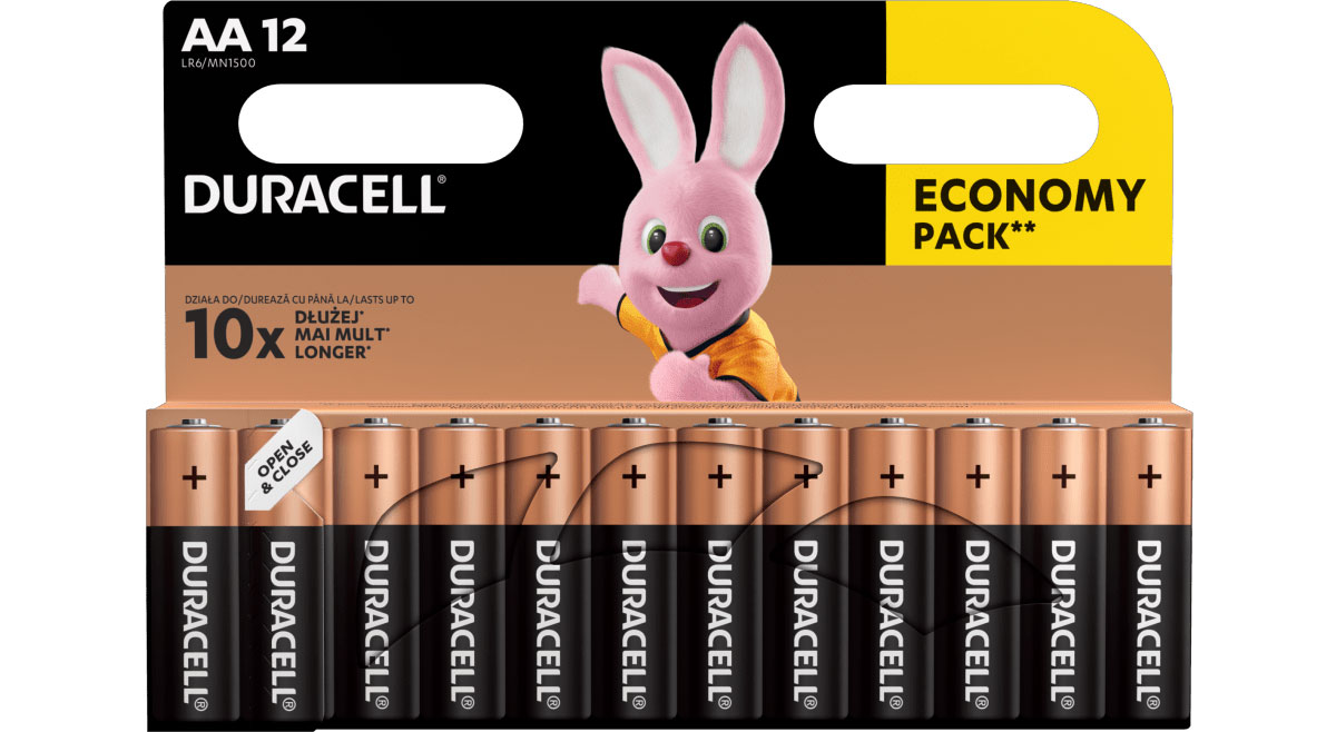 Baterie Duracell Basic AA/LR6 12 szt. blister