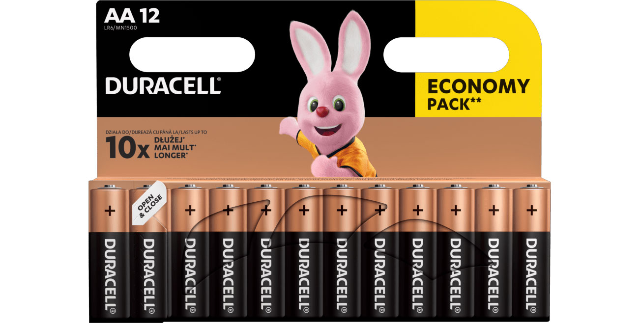 Baterie Duracell Basic AA/LR6 12 szt. blister