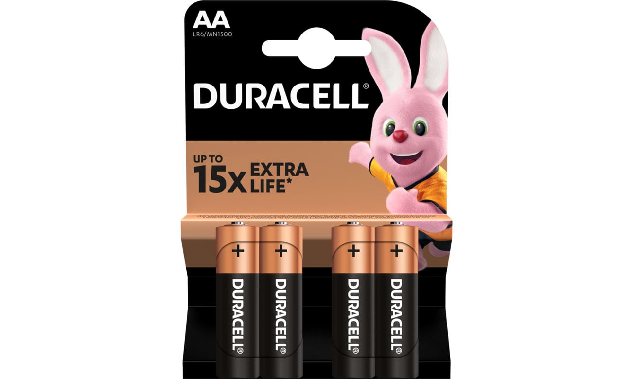 Baterie Duracell Basic AA/LR6 4 szt. blister