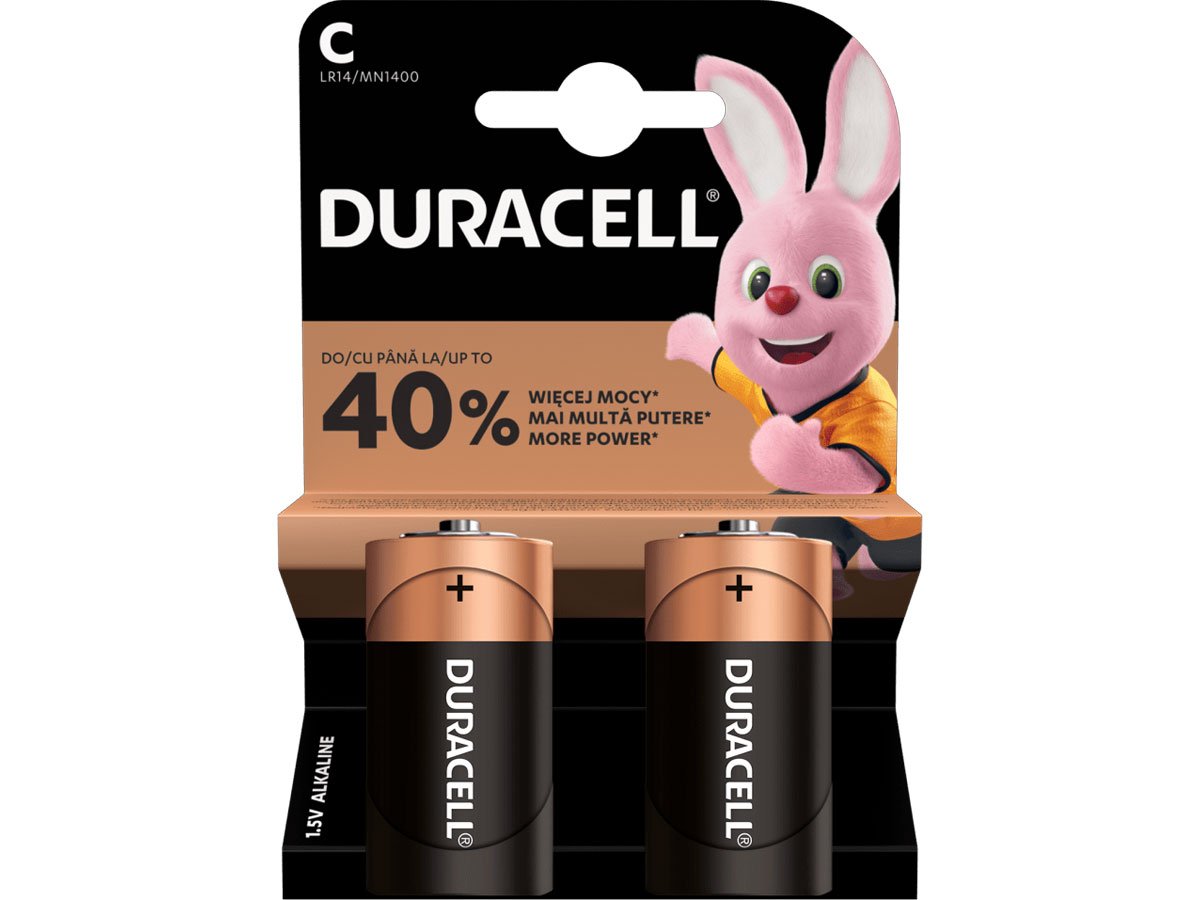 Baterie Duracell Basic C/LR14 K2 2 szt.