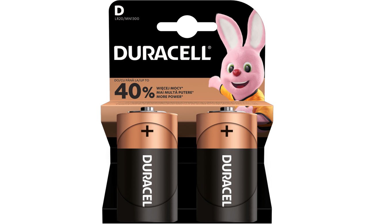 Baterie Duracell Basic D/LR20 K2 2 szt.