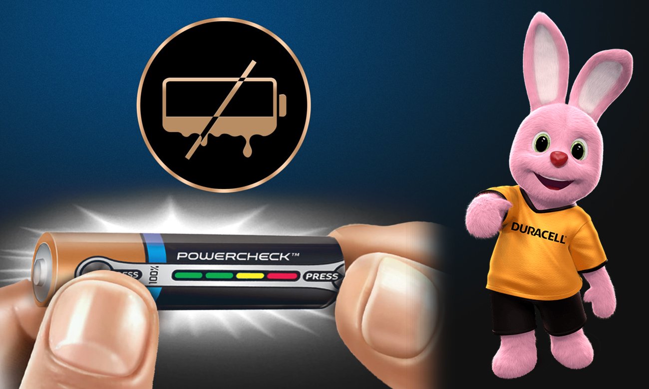 Duracell Turbo Max AAA/LR03 Technologia POWERCHECK