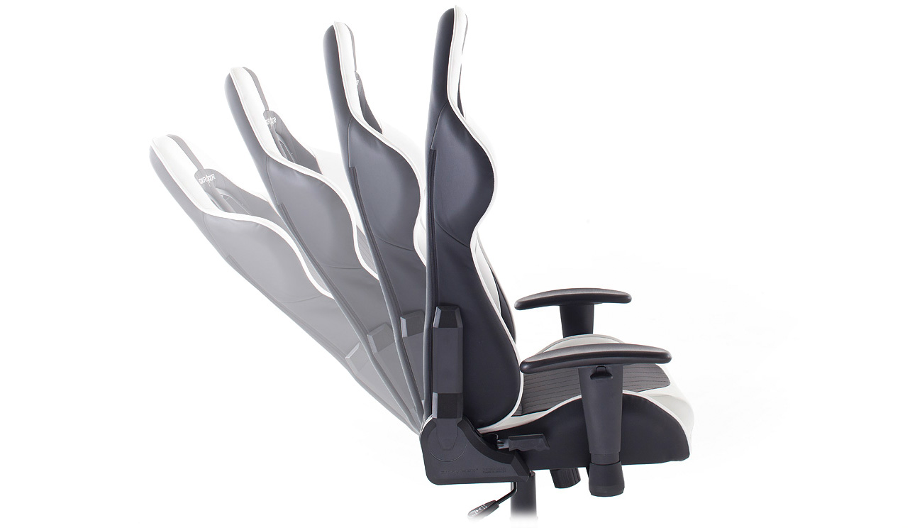 DXRacer Racer 6 Regulacja kąta nachylenia oparcia