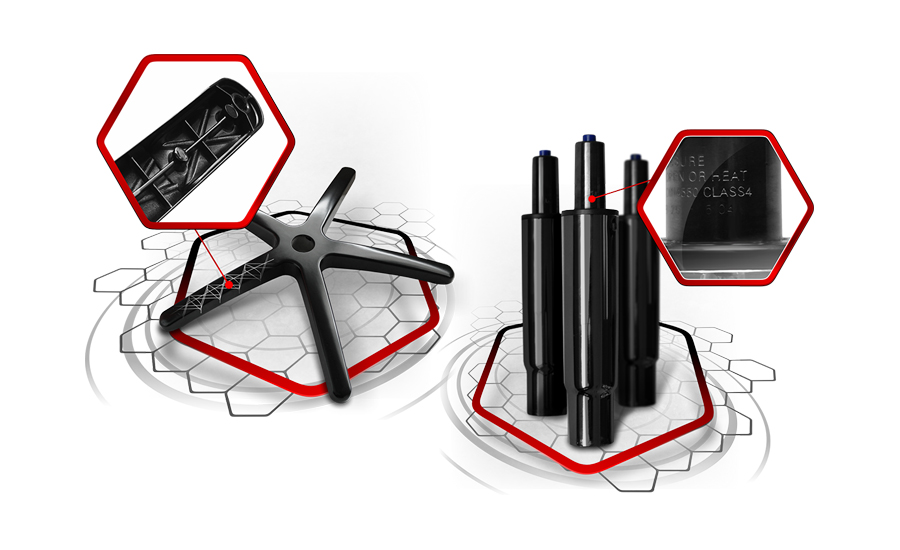 DXseat Hitbox podstawa i podnośnik