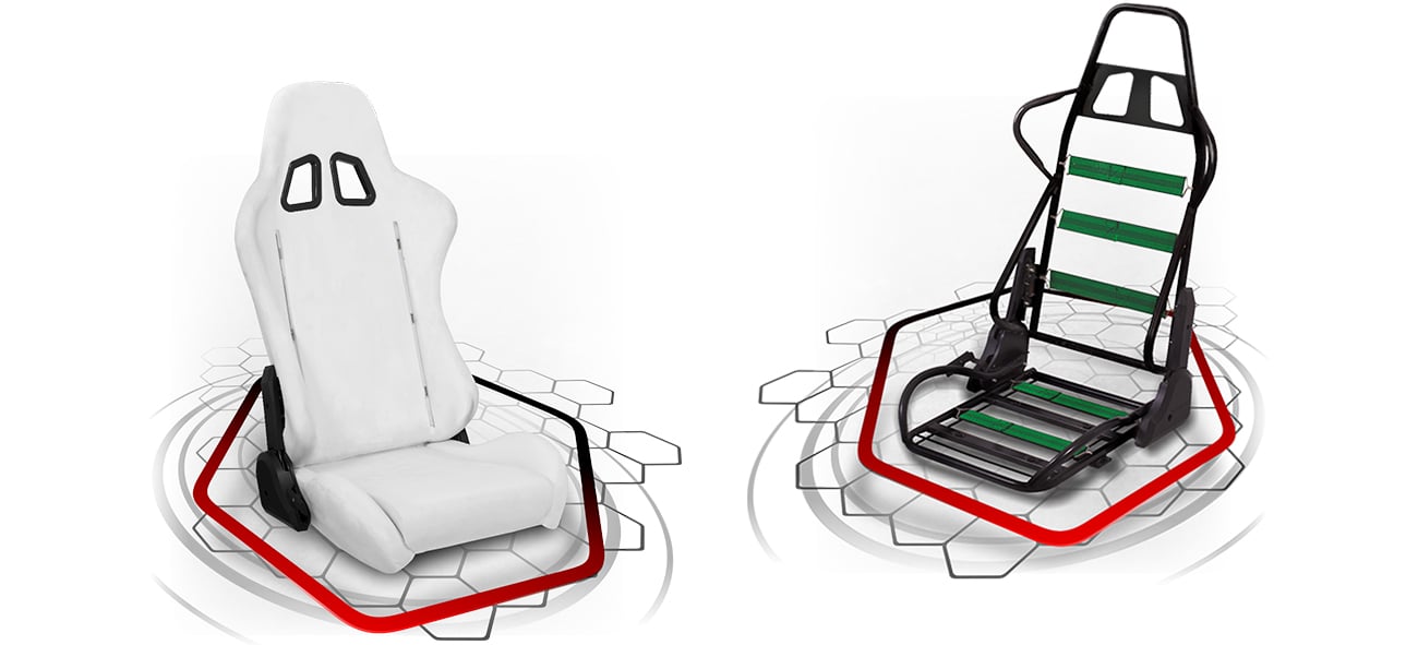 DXseat P01/X rama i wypełnienie