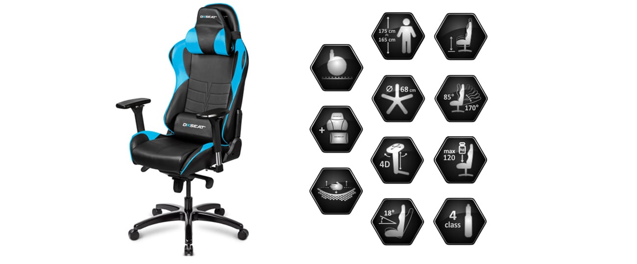 Fotel gamingowy DXseat V75