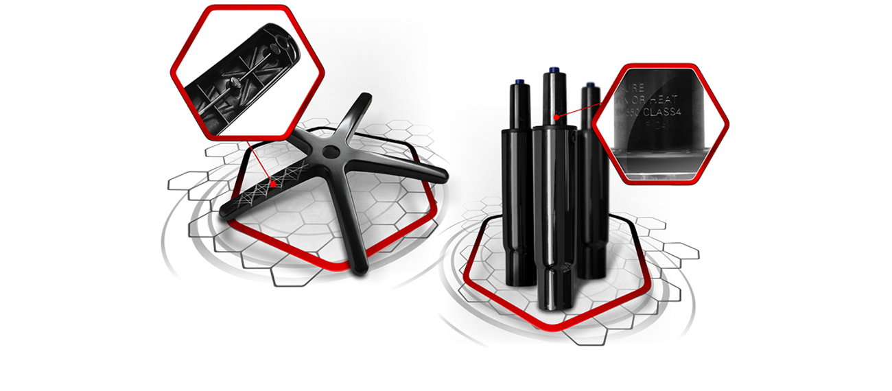 DXseat V75/XR podstawa i podnośnik