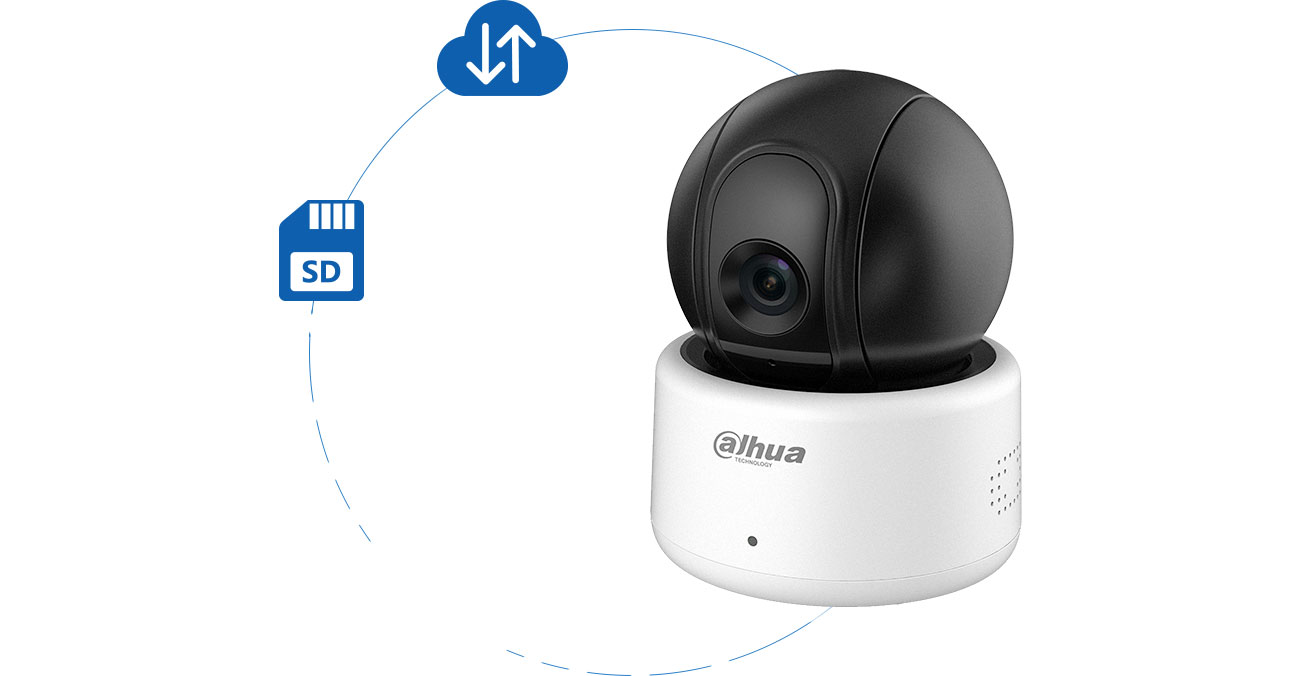 Dahua IPC-A12P Zapis na karcie SD lub w chmurze