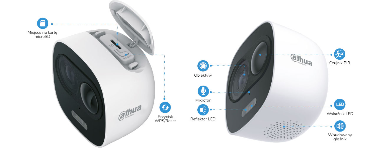 Dahua IPC-C26E Funkcje
