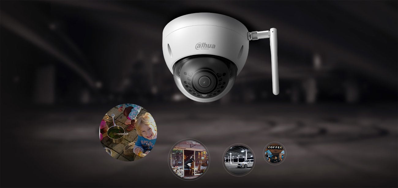 Dahua IPC-HDBW1435E-W-0360B Monitoring