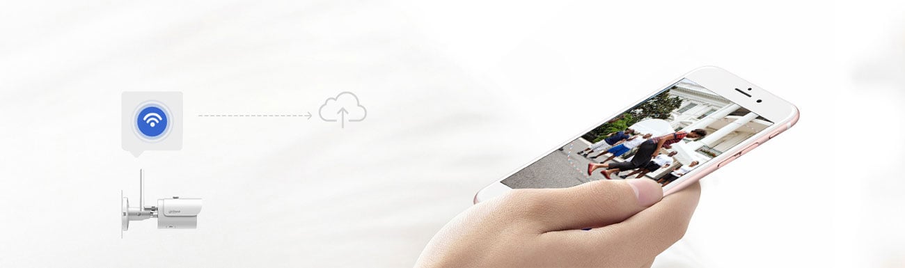 Dahua IPC-HFW1120SP-W-0280B Aplikacja Easy4ip