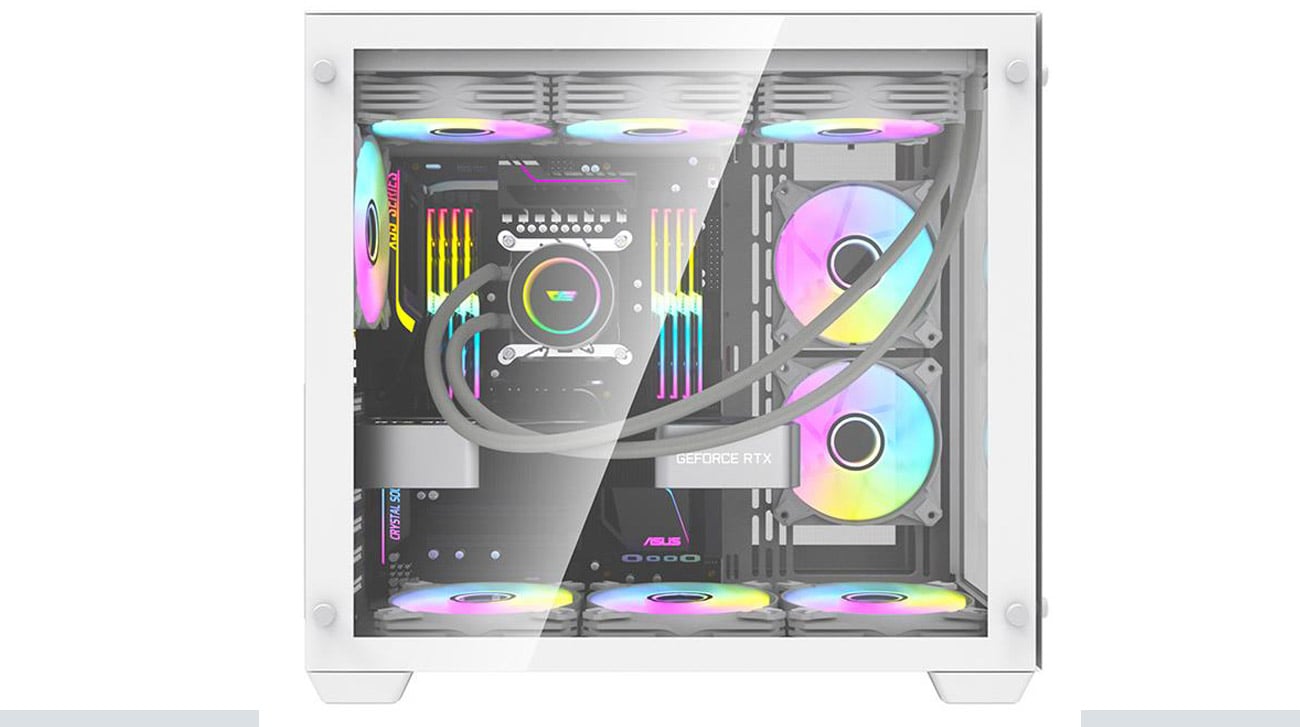 DarkFlash C285 wnętrze