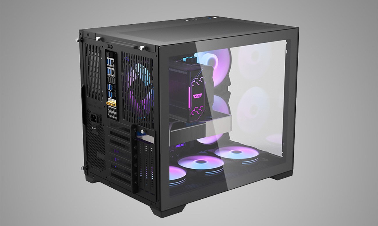 DarkFlash C305 ATX Black chłodzenie