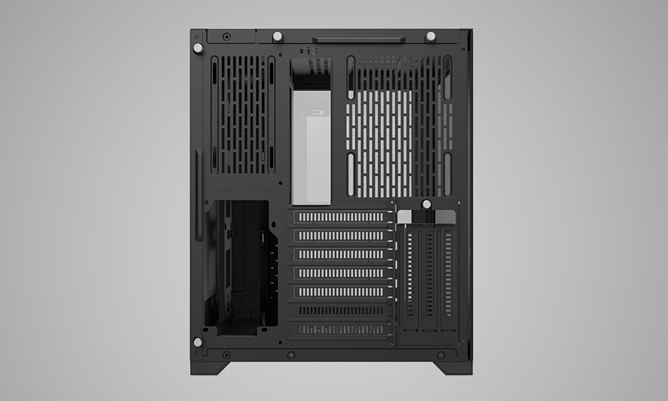 DarkFlash C305 ATX Black widok z tyłu