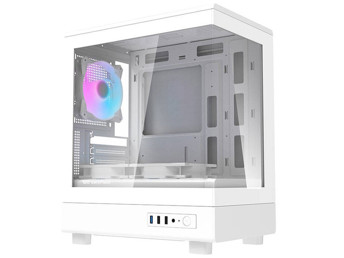 Obudowa DarkFlash DB330M White ARGB