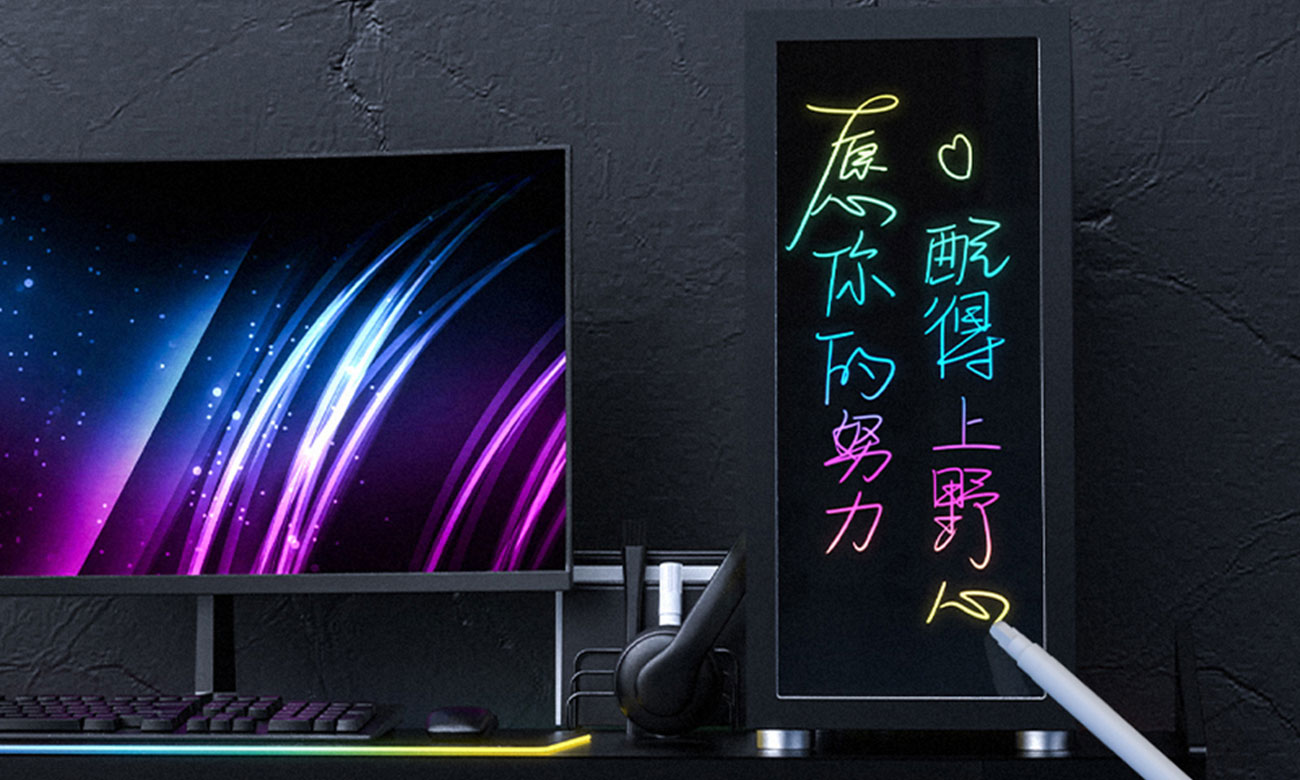 Obudowa DarkFlash DK210 Graffiti Aero Black + C6 3in1 Black przedni panel