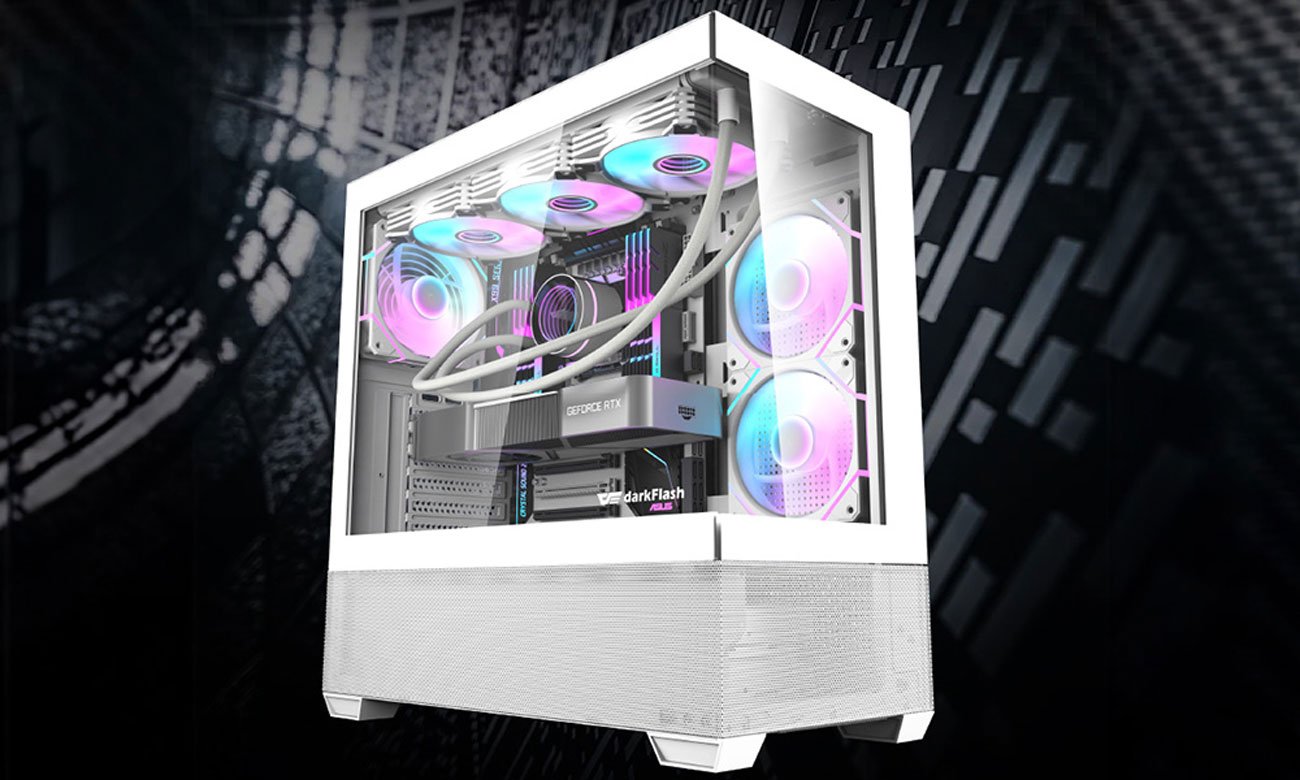 Obudowa komputerowa DarkFlash DS900 Air White