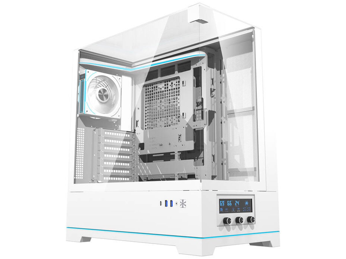 Obudowa DarkFlash DY450 PRO White