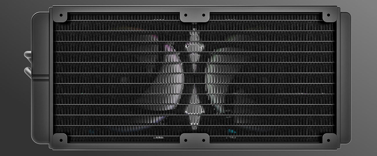 DarkFlash TR240 RGB widok z tyłu